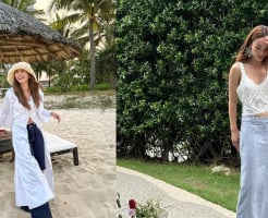 10 công thức diện đồ du lịch trẻ trung, rực rỡ của Yến Trang ở tuổi 42