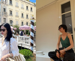 Phong cách trẻ trung của Song Hye Kyo ở tuổi 44: diện đồ đơn giản mà vẫn cuốn hút