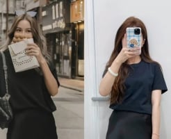 Cách phối chân váy lụa giúp nàng công sở ghi điểm thanh lịch mà vẫn trẻ trung