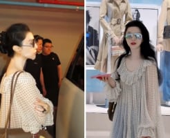 Phạm Băng Băng ở tuổi 45 vẫn chinh phục áo bèo nhún đầy tinh tế