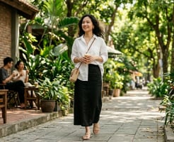 4 cách diện chân váy suông mùa hè: Đơn giản mà vẫn sang xịn bất ngờ