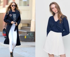 Xanh navy – lựa chọn thay thế hoàn hảo cho màu đen