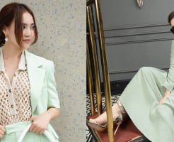 Xanh bạc hà: gam màu “giải nhiệt” phong cách được yêu thích nhất mùa hè
