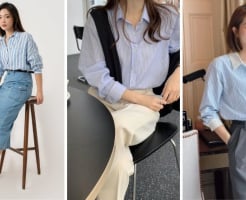 Làm mới áo sơ mi kẻ sọc: Không cần mua mới vẫn mặc đẹp mỗi ngày