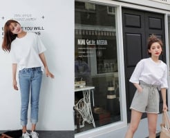 Áo thun trắng – món đồ cơ bản nhưng luôn dẫn đầu xu hướng thời trang mùa hè