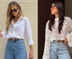 Cách phối quần jeans ống rộng giúp tôn dáng, che khuyết điểm và nâng tầm phong cách năm 2026