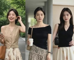 Giày gót thấp: Bí quyết giúp phụ nữ trung niên mặc đẹp, sang trọng mà vẫn thoải mái trong mùa hè