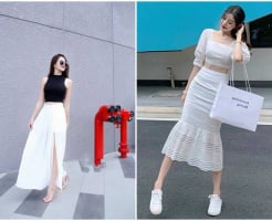 Mùa hè thêm cuốn hút với những bản phối màu trắng vừa tinh khôi vừa thời thượng