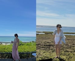 Son Ye Jin gây chú ý với phong cách nghỉ dưỡng trẻ trung
