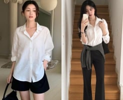 3 kiểu sơ mi vừa mát mẻ vừa thanh lịch giúp nàng công sở tự tin trong ngày hè