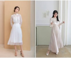 Váy trắng mùa hè – lựa chọn giúp phụ nữ ngoài 40 tuổi ghi điểm với vẻ ngoài thanh lịch và trẻ trung