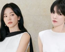 Song Hye Kyo ghi điểm với kiểu áo thanh lịch, mặc đi làm hay dạo phố đều đẹp