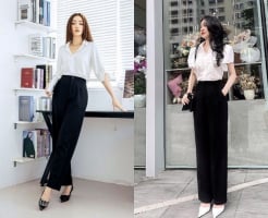 4 cách phối quần âu giúp phụ nữ trên 40 tuổi luôn thanh lịch và hiện đại