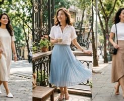Chân váy chữ A chưa phải lựa chọn duy nhất: 3 kiểu váy vừa trẻ trung vừa che khuyết điểm tốt