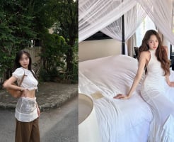 Hoa hậu Thanh Thủy ghi điểm với loạt công thức mặc đẹp dễ học theo