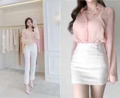 Đừng ngại diện sơ mi hồng: Bí quyết giúp phụ nữ da ngăm tỏa sáng và trẻ trung hơn trong mùa hè