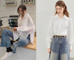 Sơ mi trắng – Món đồ cơ bản nhưng có thể biến hóa với đủ phong cách thời trang