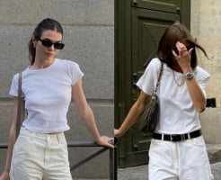 Quần jeans trắng – món đồ giúp phong cách mùa hè trở nên thanh thoát hơn