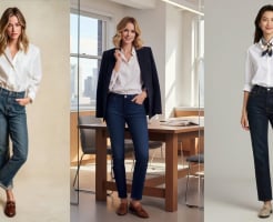5 cách diện quần jeans đi làm vừa trẻ trung vừa mang vẻ sang kiểu old money