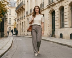 4 công thức phối áo dệt kim theo phong cách old money, đi làm hay xuống phố đều thanh lịch