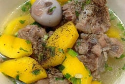 Canh đu đủ hầm giò heo nấu làm sao? Học ngay công thức siêu đơn giản