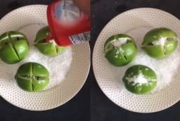 Đặt đĩa chanh muối đầu giường, sáng ra nhận ngay kết quả tốt cho cả nhà