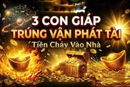 3 ngày liên tiếp tới (3,4-5/5) 3 con giáp buôn may bán đắt, lãi về gấp đôi