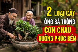 2 loại cây ông bà trồng con cháu hưởng phúc bền