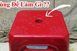 Tại sao trên ghế nhựa thường có một lỗ tròn?