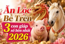Ăn Lộc Bề Trên, 3 con giáp số hên nhất 2026
