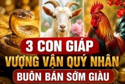 3 con giáp Vượng Vận Quý Nhân, buôn bán sớm giàu