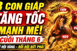3 con giáp vượt khổ đi lên, 3 tháng tới Tiền về liên tiếp