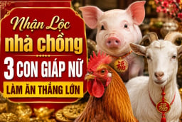 Nhận Lộc nhà chồng 3 con giáp nữ làm ăn thắng lớn