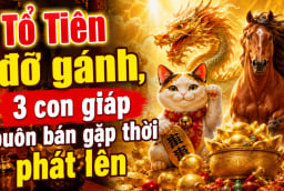 Tổ Tiên đỡ gánh, 3 con giáp buôn bán gặp thời phát lên