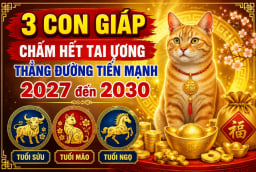 3 con giáp chấm hết tai ương thẳng đường tiến mạnh 2027 đến 2030