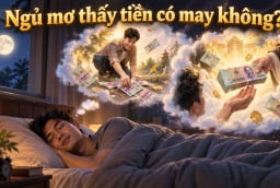 Ngủ mơ thấy Tiền có may không?