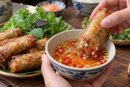Cách pha nước chấm nem đậm vị thơm ngon