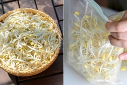 Giá đỗ mua về đừng bỏ ngay vào tủ lạnh, làm theo cách này để cả tuần vẫn tươi ngon