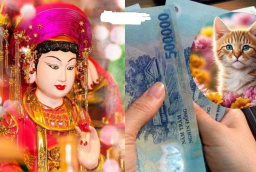 Ăn Lộc Thánh Cô 30 ngày liên tiếp (17/5 - 16/6): 3 tuổi đạp trúng Hố Vàng giàu số 2 không ai số 1