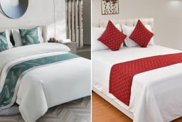 Vì sao khách sạn hay trải một tấm vải ở ngang giường? 3 công dụng đặc biệt ít người biết