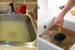 Đổ thứ này vào bồn rửa bát, mỡ đóng trong đường ống tan sạch, vừa thông tắc vừa khử mùi hôi