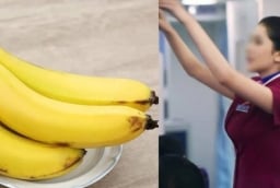 Tại sao tiếp viên hàng không thường mang theo một quả chuối khi lên máy bay? Họ ăn hay có mục đích gì khác?