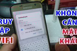 Ấn nút này trên điện thoại: Ngồi đâu cũng vào wifi thỏa mái, không cần hỏi mật khẩu