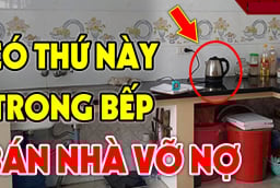 Trong bếp đặt 3 thứ này: Gia chủ nghèo không ngóc đầu lên được, đó là gì?