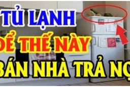 Cứ tiện tay đặt 3 thứ này trên nóc tủ lạnh bảo sao gia chủ làm quần quật cả năm vẫn nghèo