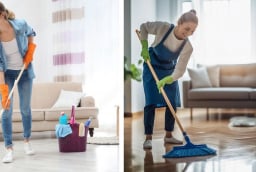 Vì sao người thông minh dùng Nước Xả Vải để Lau Sàn Nhà?