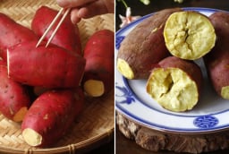 Mẹo luộc khoai lang siêu nhanh của người Nhật, khoai chín bở, ngọt lừ