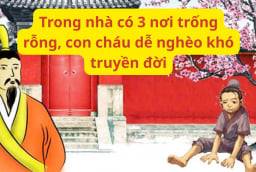 Người xưa dạy không sai: Trong nhà có 3 nơi trống rỗng, con cháu dễ nghèo khó truyền đời