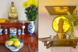 Khi thắp hương, tại sao nhà giàu kiêng đặt bình hoa bên trái? Lý do phong thủy khiến ai cũng giật mình