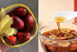 Điều gì xảy ra với cơ thể nếu thường xuyên uống trà gừng táo đỏ vào buổi sáng?